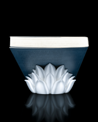 Uyanışın Kökü - Lotus Çiçeği Temalı 3D Yazıcı Kitap Standı